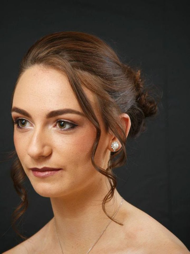 Bridal updo and makeup by Beautilicious Beauty Salon
